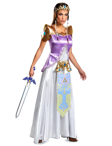 Princezná maskovanie Zelda Deluxe Woman