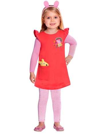 Peppa Pig Girl Dress Costume