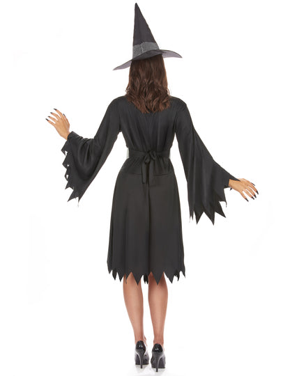 Black Witch Costume s ženským pásom