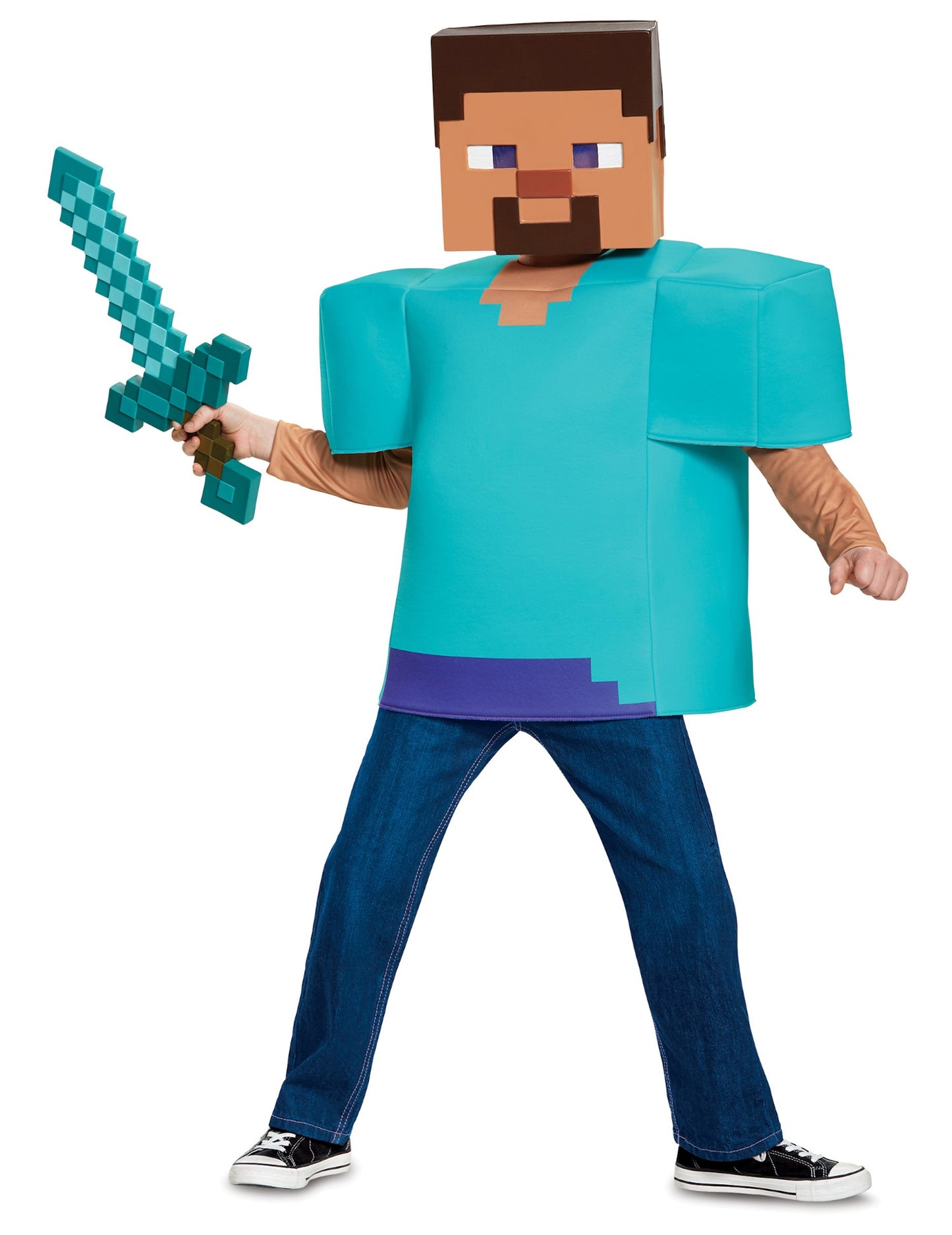 Steve Classic Minecraft Child Costume