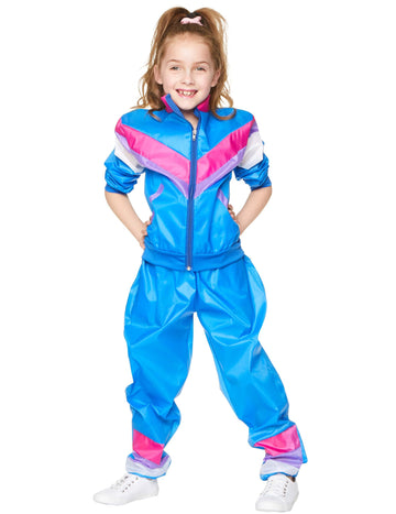 Blue Tracksuits z 80. rokov Girl Girl.