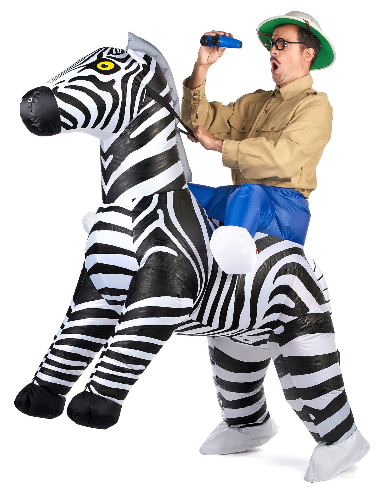 Nafukovací kostým zebra