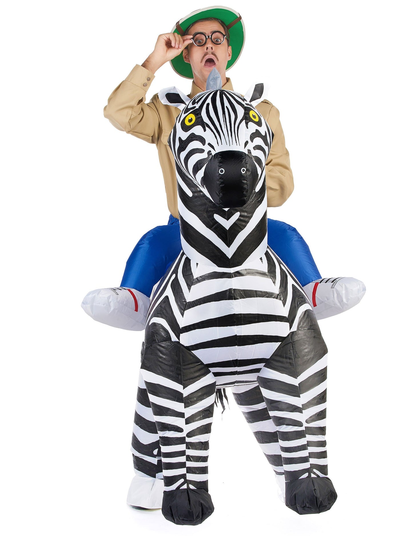 Nafukovací kostým zebra