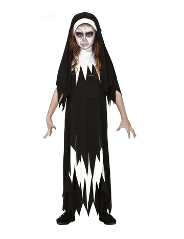 Zombie Nun Girl Costume