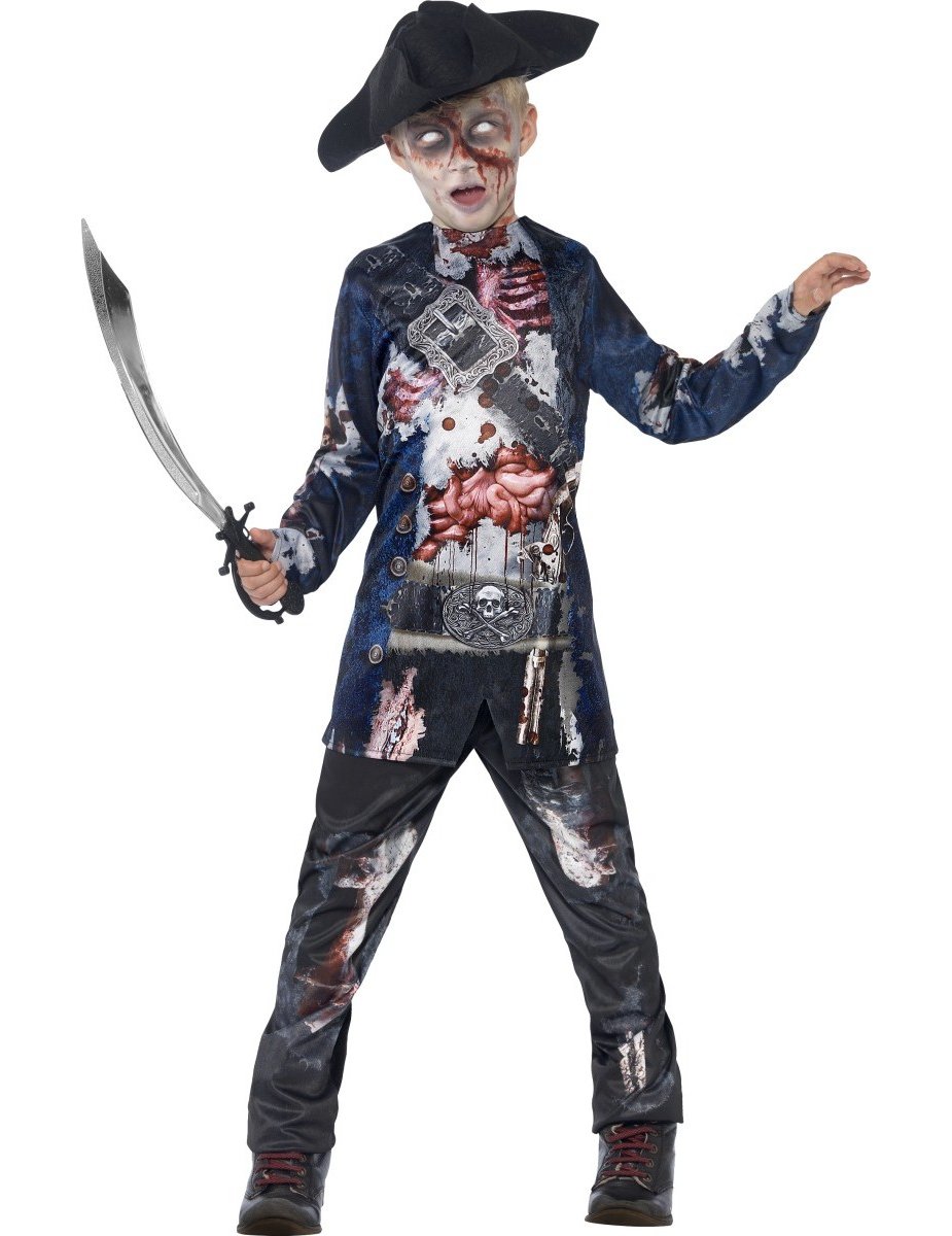 Halloween pirátsky zombie maskovanie