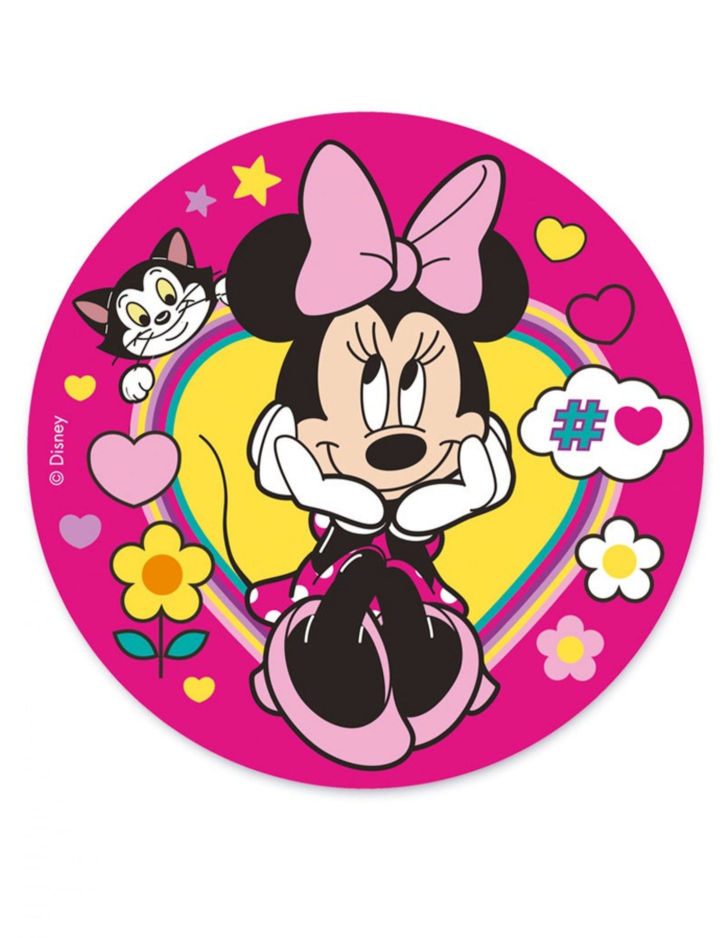 Minnie Pink Azyme Disk 20 cm