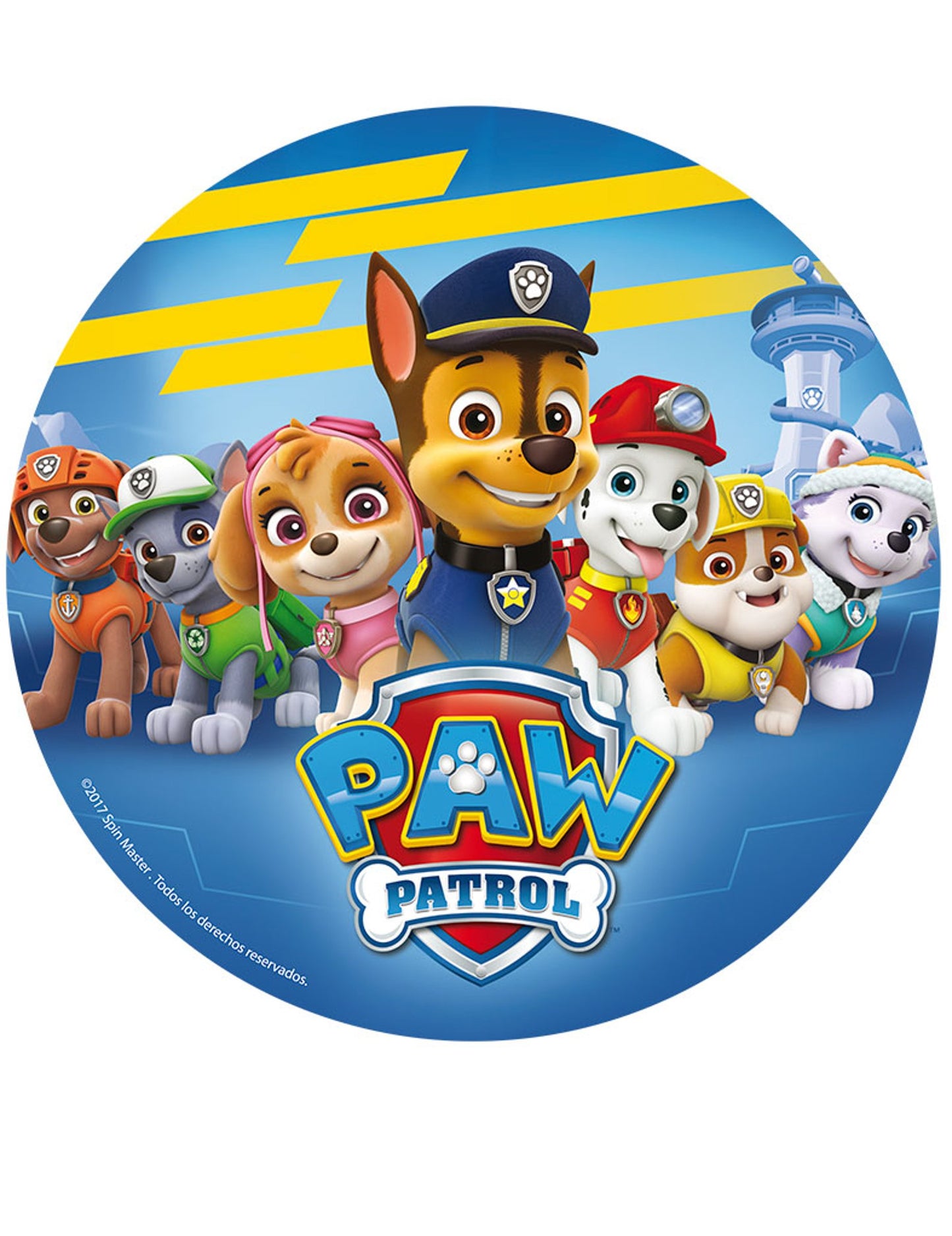 Disky Azyme 20 cm pat'patrol - Paw Patrol