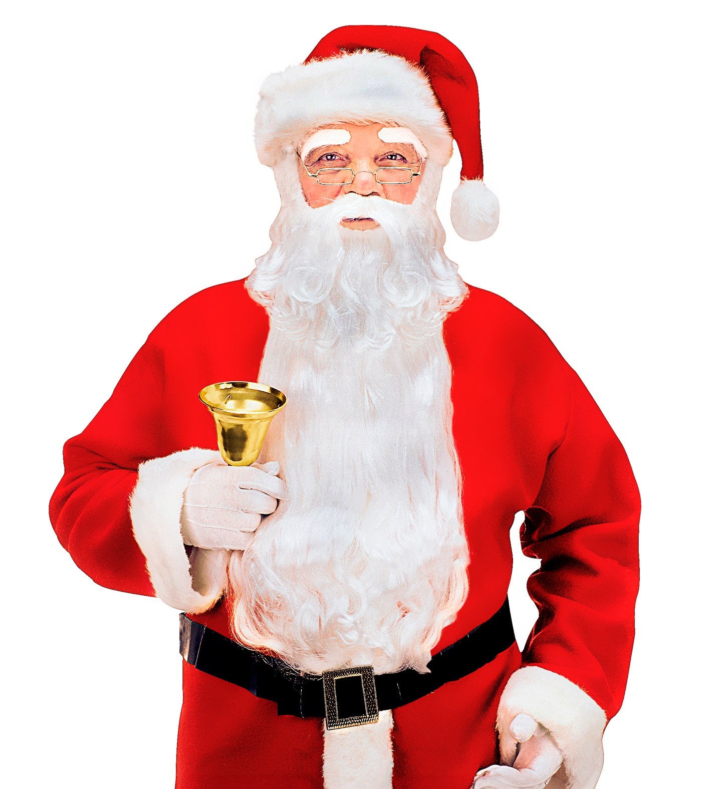 Veľký dospelý Santa Claus brada