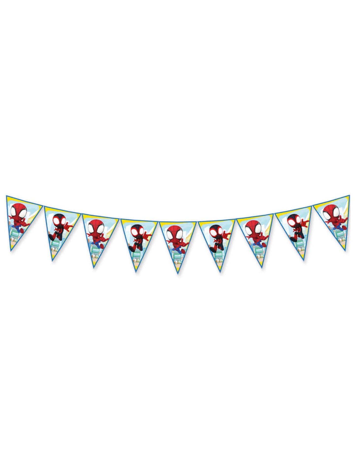 Spidey Pennant Garland a jeho priatelia