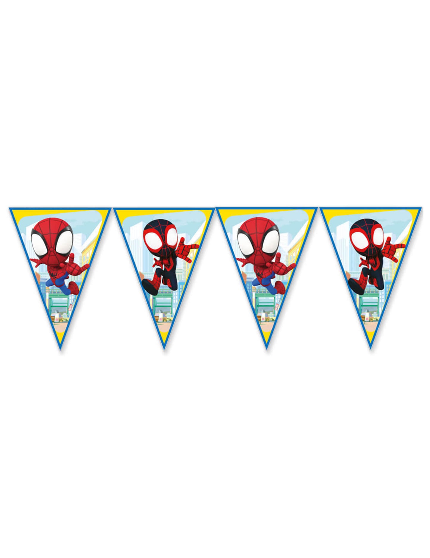 Spidey Pennant Garland a jeho priatelia