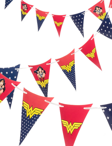 Wonder Woman 2m Pennant Girland