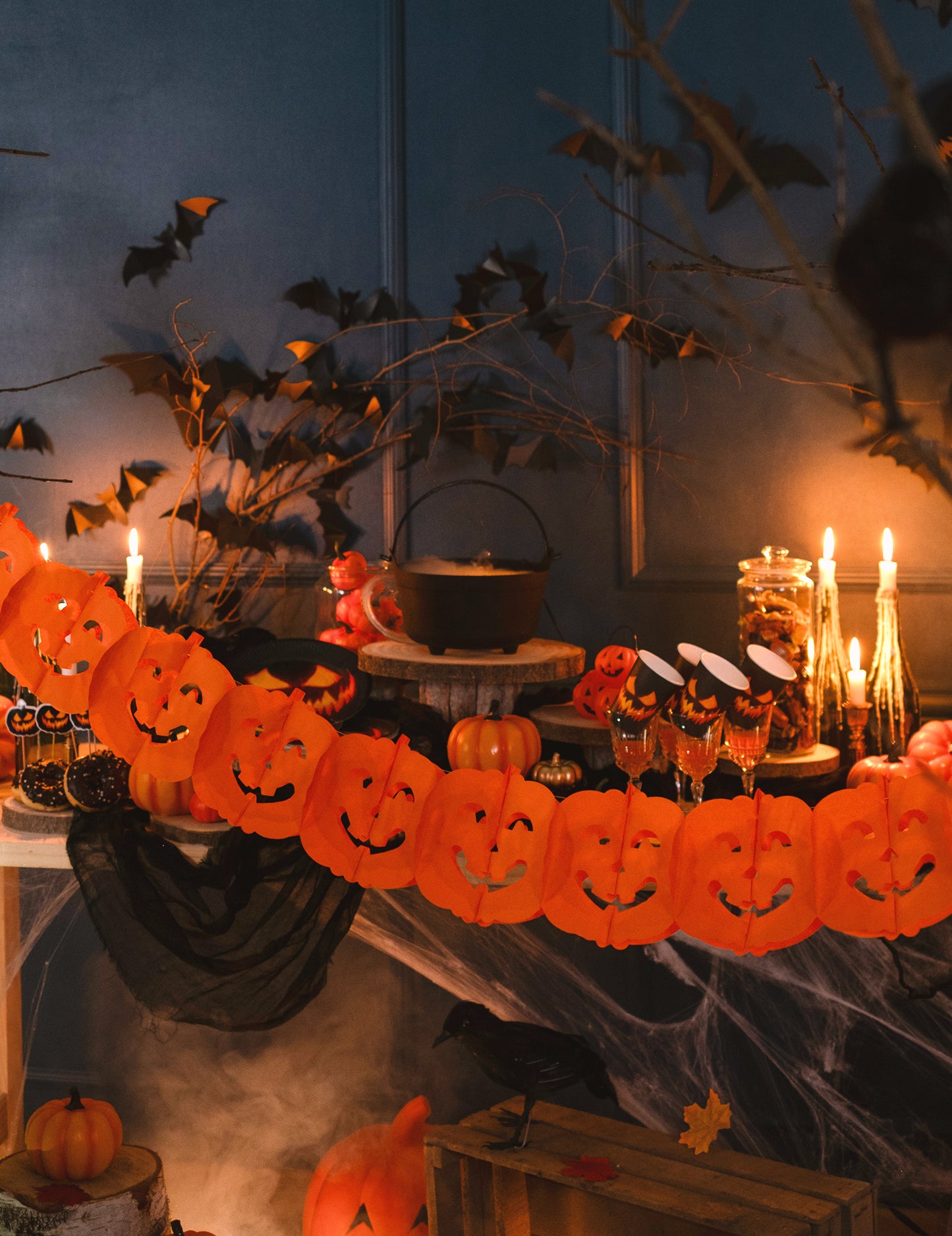 Halloween Pumpkin Garland 4 m