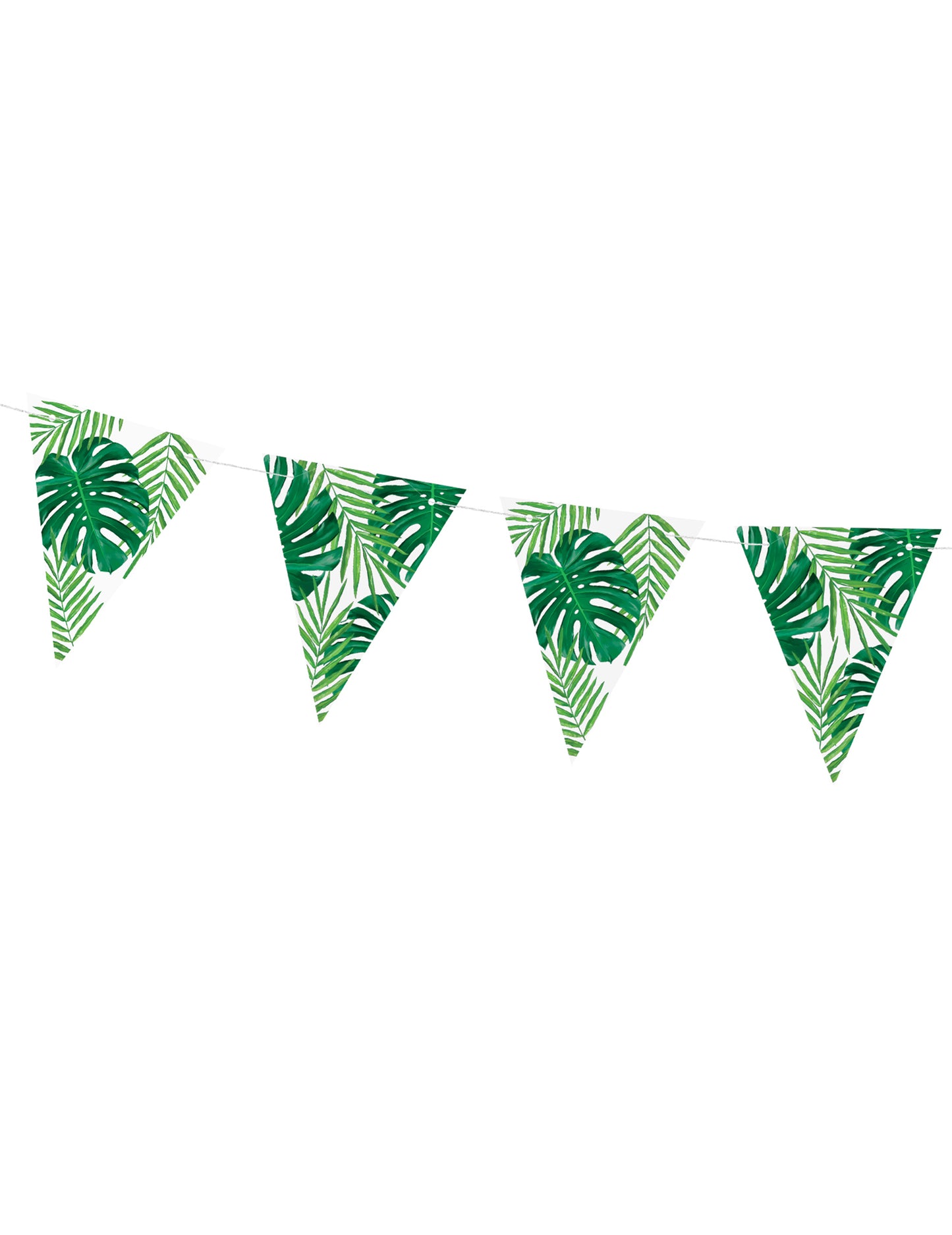 Kartón Pennant Garland Tropical Listy 15 cm x 1,3 m