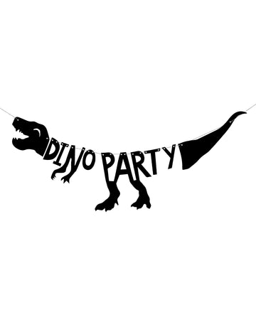 Dino Party Dino Party 90 x 20 cm kostrový kartón girland