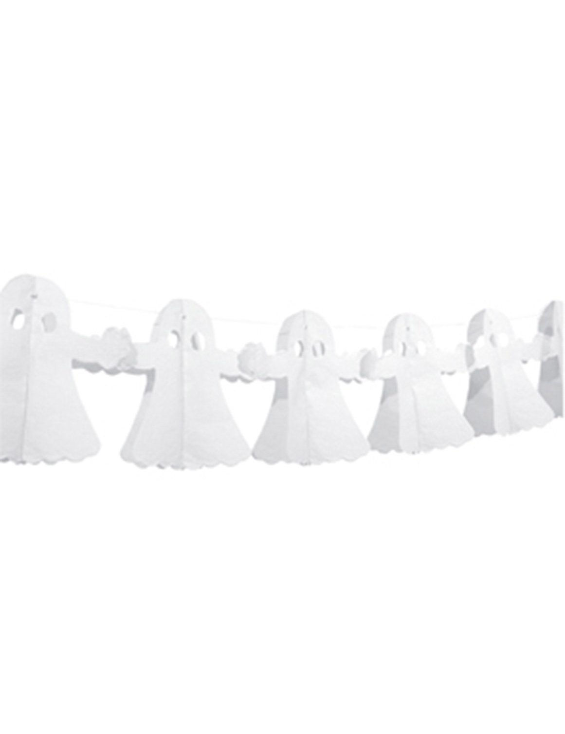 Halloween 4m Ghost Paper Garland