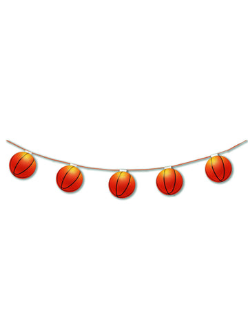 Kvetinový papier Garland 8 3,20 m basketbalové gule