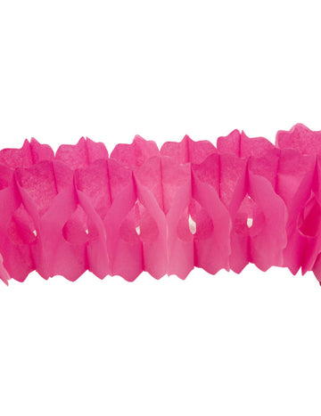 Fuchsia Paper Garland 15 cm x 4m