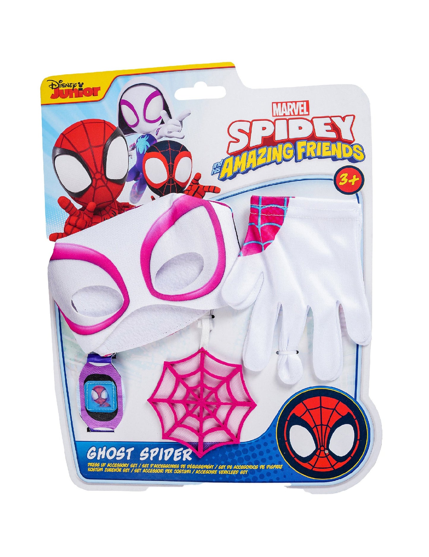 Ghost Spider Spidey Accessories Box a jeho priatelia