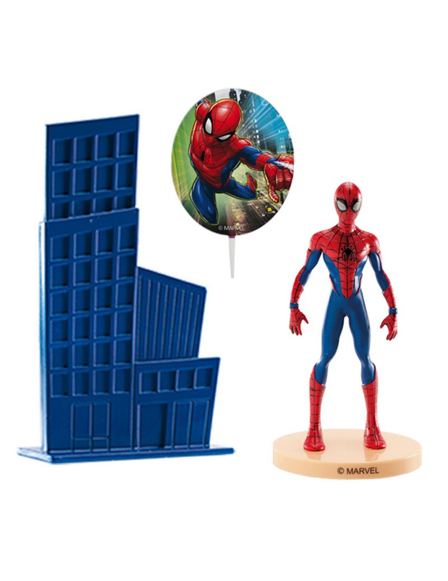 Toppery koláča v plastovom spiderman 8,5 cm