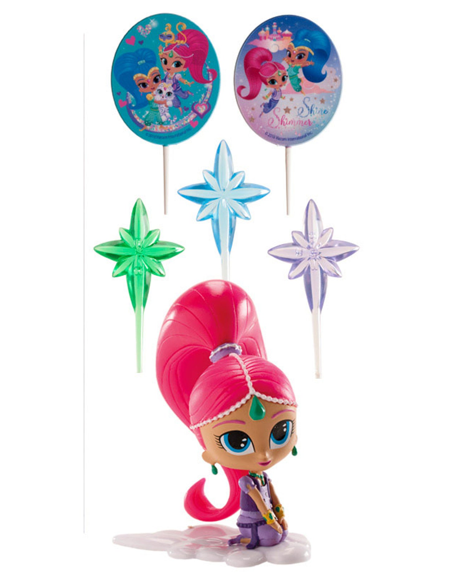 Shimmer and Shine 8 cm dekoratívna súprava