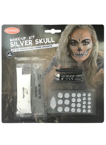 Sexy skeleton make -up súpravy pre dospelých