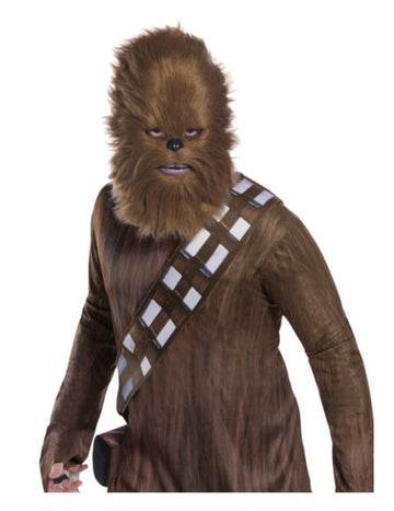 Maska s kožušinou Chewbacca Star Wars Adult