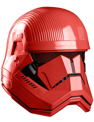 Červená v plnom luxusnom maske Sith Trooper dospelý