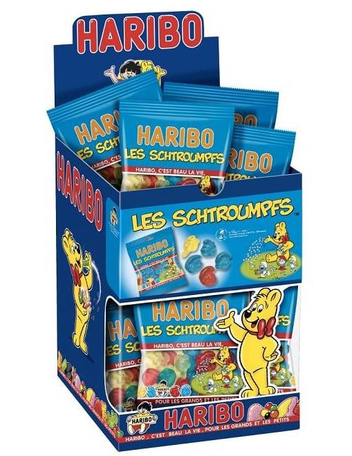 Mini Bonboons Smurf haribo bonboons sáčat