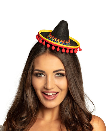 Mini mexické dospelé sombrero