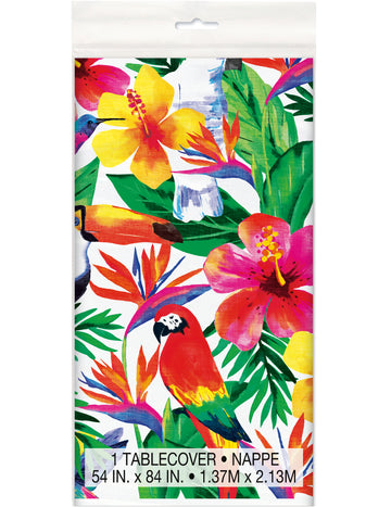 Palm Tropical Plastic obrus Luau 137 x 213 cm