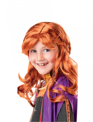 Anna Snow Queen Wig 2 Girls