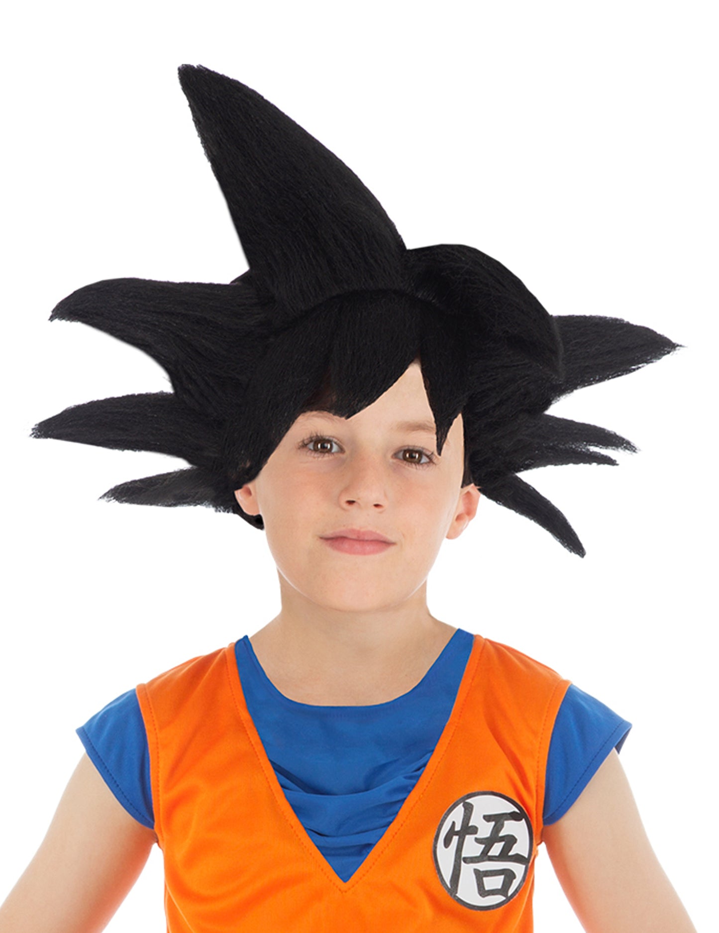 Čierna parochňa Goku Saiyan Dragon Ball Z Deti