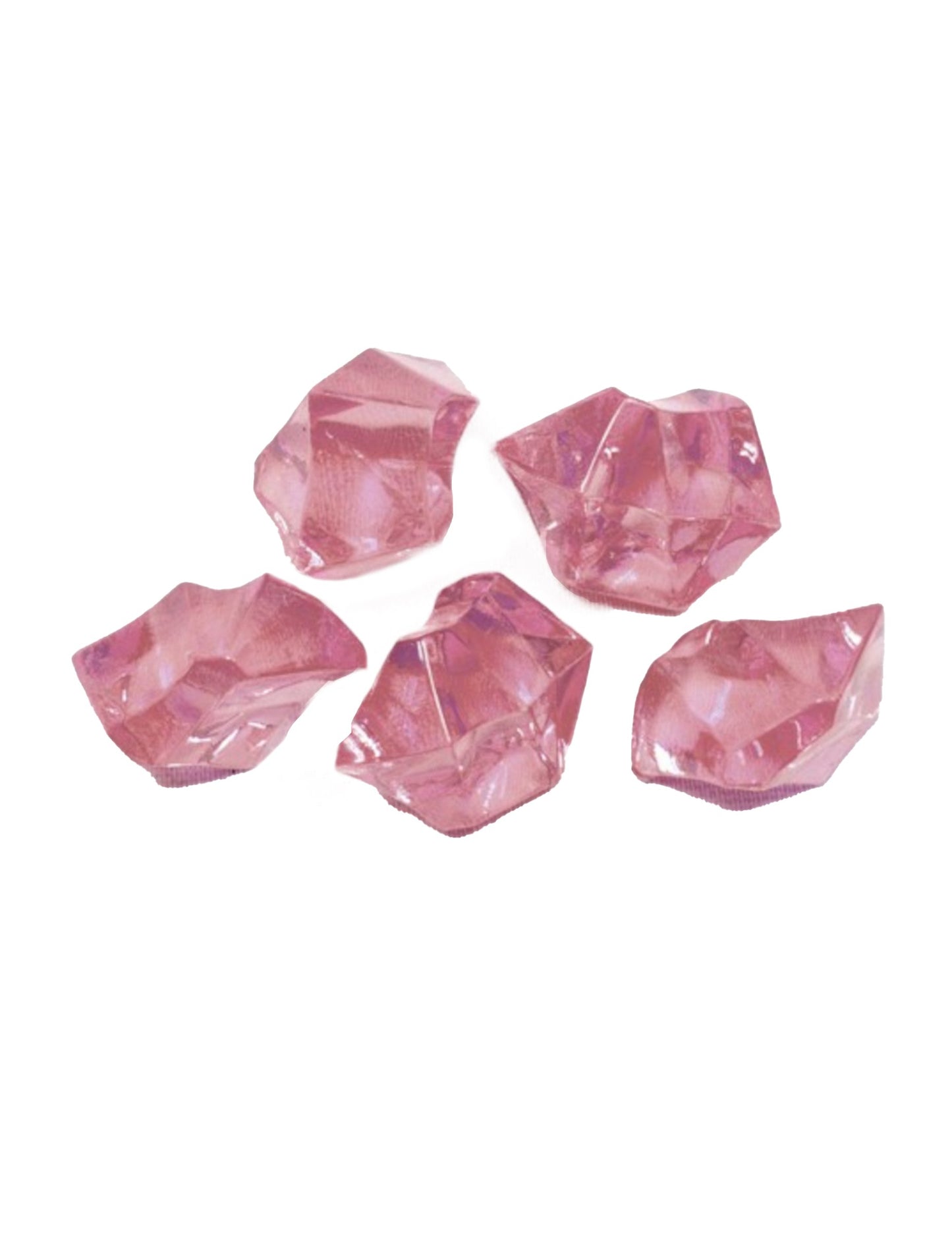 Pink Crystal Effect Stones 100 Gr