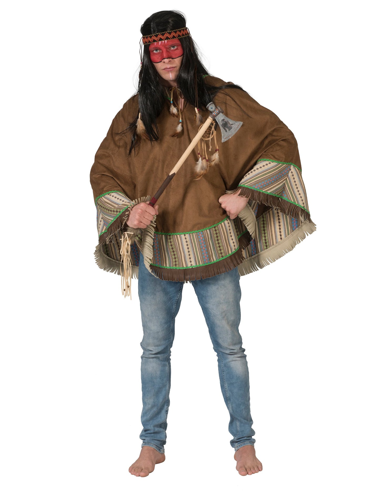 Indický luxusný dospelý poncho