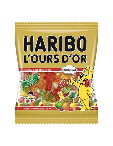 Haribo Candy Bag Zlatý medveď 120 g.