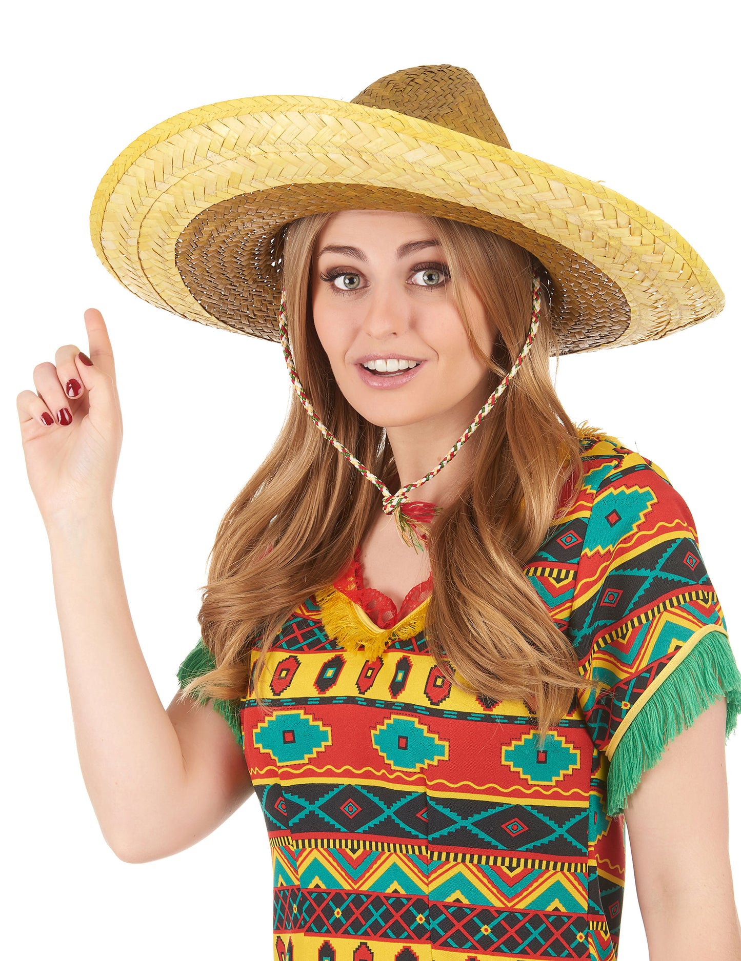 Mexické Sombrero žlté dospelé