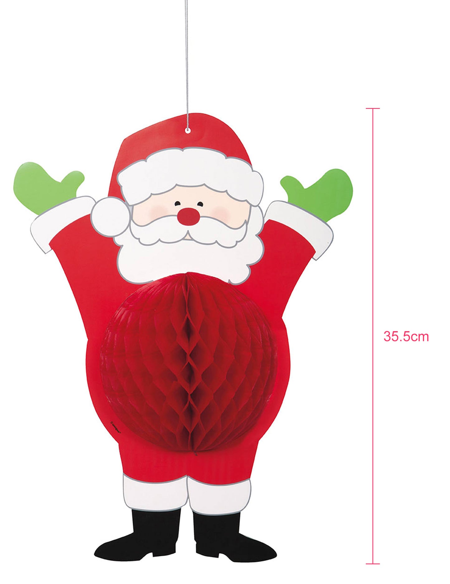 Santa Claus Suspension 35,5 cm