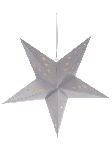 Gray Star Lantern 60 cm